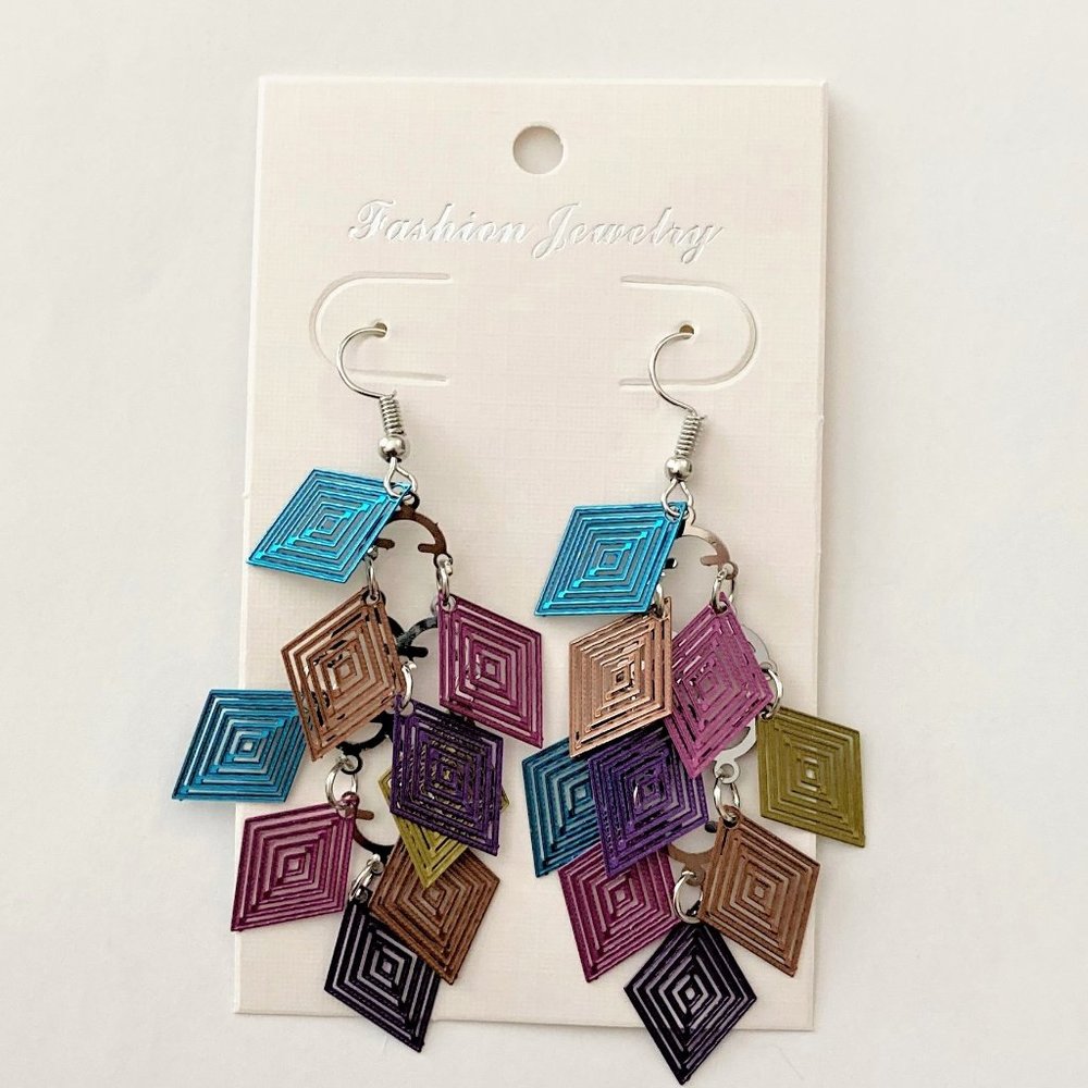 3/25 Fashion Jewelry Lightweight Geometric Earrings